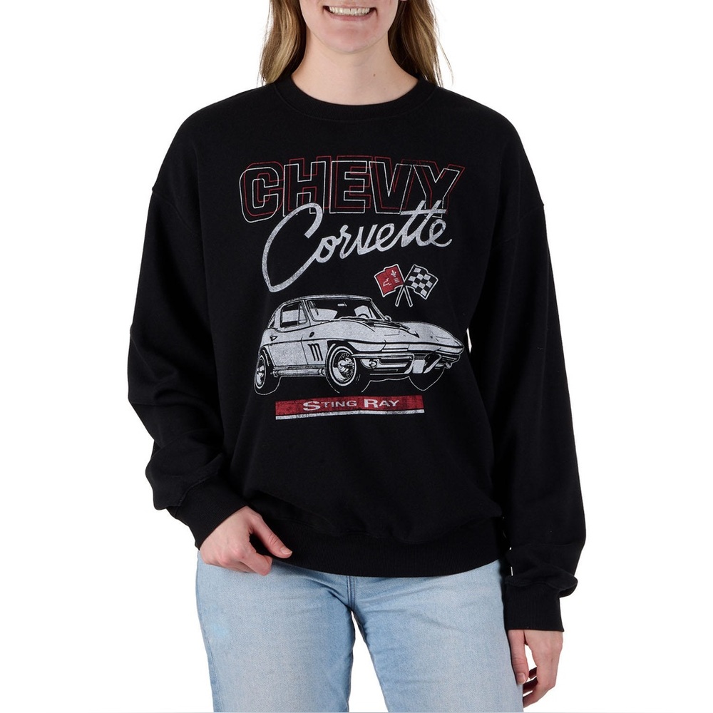NWT Women's Chevy Corvette Graphic Sweatshirt